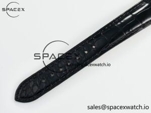 Tank Louis Cartier Small YG 29mm DRF 1:1 Best Edition Black Dial on Black Leather Strap Swiss Quartz - Image 15