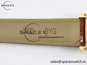 Tank Must Small YG 29mm DRF 1:1 Best Edition YG Dial on Brown Leather Strap Swiss Quartz - Image 19