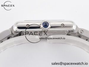 Tank Must SS 33.7mm DRF 1:1 Best Edition White Dial on SS Bracelet Jap Quartz - Image 12