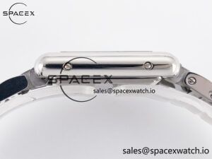 Tank Must SS 33.7mm DRF 1:1 Best Edition White Dial on SS Bracelet Jap Quartz - Image 11