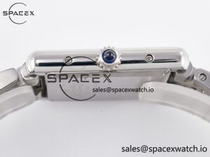 Tank Must SS 33.7mm DRF 1:1 Best Edition White Dial on SS Bracelet Jap Quartz - Image 12