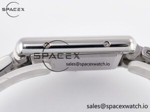 Tank Must SS 33.7mm DRF 1:1 Best Edition White Dial on SS Bracelet Jap Quartz - Image 11