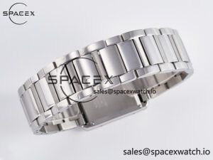 Tank Must SS 33.7mm DRF 1:1 Best Edition White Dial on SS Bracelet Jap Quartz - Image 13