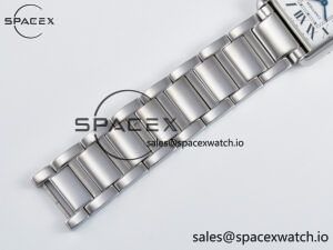 Tank Must SS 33.7mm DRF 1:1 Best Edition White Dial on SS Bracelet Jap Quartz - Image 15