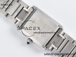 Tank Must SS 33.7mm DRF 1:1 Best Edition White Dial on SS Bracelet Jap Quartz - Image 14