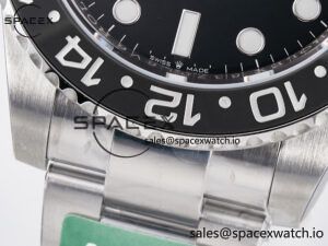 GMT-Master II 126710 GRNR Black/Gray Ceramic 904L Steel ARF 1:1 Best Edition on Oyster Strap SH3285 - Image 12