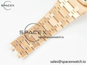 Royal Oak 41mm Skeleton 15407 RG ZF 1:1 Best Edition Skeleton Dial on RG Bracelet A3132 - Image 19