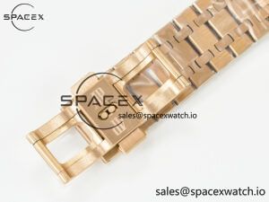 Royal Oak 41mm Skeleton 15407 RG ZF 1:1 Best Edition Skeleton Dial on RG Bracelet A3132 - Image 21