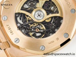 Royal Oak 41mm Skeleton 15407 RG ZF 1:1 Best Edition Skeleton Dial on RG Bracelet A3132 - Image 17
