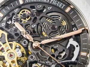 Royal Oak 41mm Skeleton 15407 SS ZF 1:1 Best Edition Skeleton Dial on SS Bracelet A3132 - Image 9