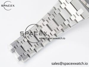 Royal Oak 41mm Skeleton 15407 SS ZF 1:1 Best Edition Skeleton Dial on SS Bracelet A3132 - Image 18