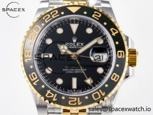 GMT-Master II 126713 GRNR ARF 1:1 Best Edition on Black Dial SS/YG Bracelet Super Clone VR3285 CHS (Gain Weight) - Image 2