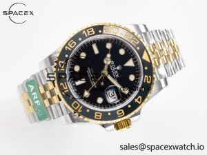 GMT-Master II 126713 GRNR ARF 1:1 Best Edition on Black Dial SS/YG Bracelet Super Clone VR3285 CHS (Gain Weight) - Image 8