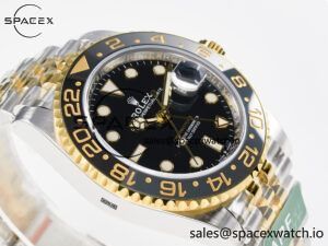 GMT-Master II 126713 GRNR ARF 1:1 Best Edition on Black Dial SS/YG Bracelet Super Clone VR3285 CHS (Gain Weight) - Image 6
