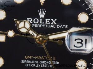 GMT-Master II 126713 GRNR ARF 1:1 Best Edition on Black Dial SS/YG Bracelet Super Clone VR3285 CHS (Gain Weight) - Image 9