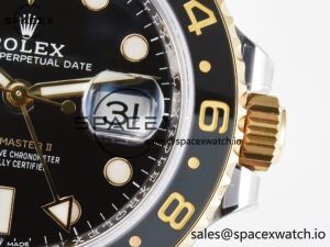 GMT-Master II 126713 GRNR ARF 1:1 Best Edition on Black Dial SS/YG Bracelet Super Clone VR3285 CHS (Gain Weight) - Image 11