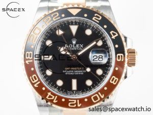 GMT-Master II 126711 CHNR ARF 1:1 Best Edition on Black Dial SS/RG Bracelet Super Clone VR3285 CHS (Gain Weight) - Image 2