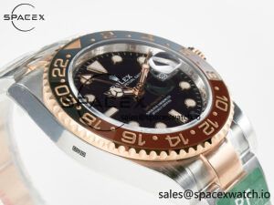 GMT-Master II 126711 CHNR ARF 1:1 Best Edition on Black Dial SS/RG Bracelet Super Clone VR3285 CHS (Gain Weight) - Image 6