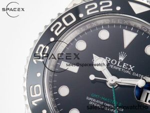 GMT-Master II 126710 GRNR Black/Gray Ceramic 904L Steel Clean 1:1 Best Edition on Jubilee Strap DD3285 - Image 11
