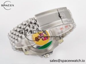 GMT-Master II 126710 GRNR Black/Gray Ceramic 904L Steel Clean 1:1 Best Edition on Jubilee Strap DD3285 - Image 15