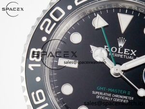 GMT-Master II 126710 GRNR Black/Gray Ceramic 904L Steel Clean 1:1 Best Edition on Oyster Strap DD3285 - Image 10