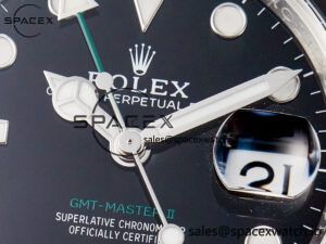 GMT-Master II 126710 GRNR Black/Gray Ceramic 904L Steel Clean 1:1 Best Edition on Oyster Strap DD3285 - Image 11
