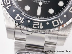 GMT-Master II 126710 GRNR Black/Gray Ceramic 904L Steel Clean 1:1 Best Edition on Oyster Strap DD3285 - Image 12
