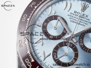 Daytona 116506 Clean 1:1 Best Edition Ice Blue Dial Arabic Markers on SS Bracelet SA4130 V2 - Image 11