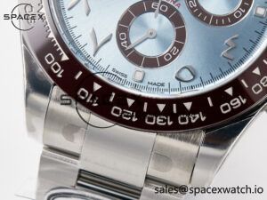 Daytona 116506 Clean 1:1 Best Edition Ice Blue Dial Arabic Markers on SS Bracelet SA4130 V2 - Image 13
