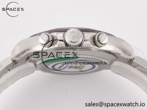 Daytona 116506 Clean 1:1 Best Edition Ice Blue Dial Arabic Markers on SS Bracelet SA4130 V2 - Image 15