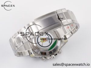Daytona 116506 Clean 1:1 Best Edition Ice Blue Dial Arabic Markers on SS Bracelet SA4130 V2 - Image 16