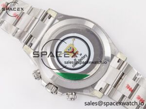 Daytona 116506 Clean 1:1 Best Edition Ice Blue Dial Arabic Markers on SS Bracelet SA4130 V2 - Image 17