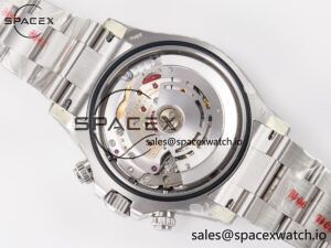 Daytona 116506 Clean 1:1 Best Edition Ice Blue Dial Arabic Markers on SS Bracelet SA4130 V2 - Image 19