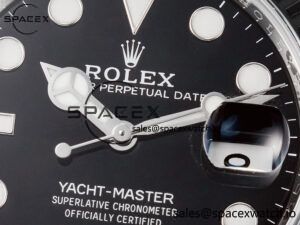 Yacht-Master 42mm 226659 VSF 1:1 Best Edition 3D Black Ceramic Bezel on Black Rubber Strap VS3235 - Image 9