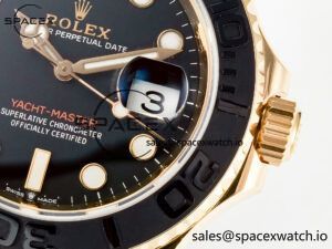 Yacht-Master 126655 ARF RG/Tungsten1:1 Best Edition on Oysterflex Rubber Strap VR3235(Gain Weight ) - Image 9