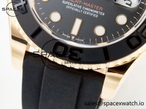 Yacht-Master 126655 ARF RG/Tungsten1:1 Best Edition on Oysterflex Rubber Strap VR3235(Gain Weight ) - Image 12