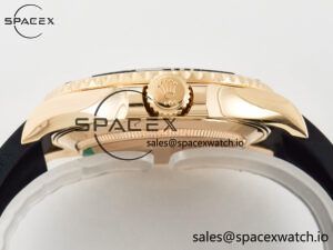 Yacht-Master 126655 ARF RG/Tungsten1:1 Best Edition on Oysterflex Rubber Strap VR3235(Gain Weight ) - Image 14
