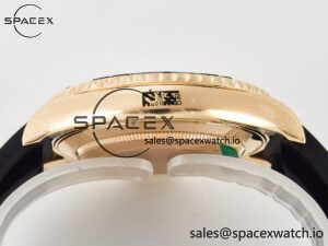Yacht-Master 126655 ARF RG/Tungsten1:1 Best Edition on Oysterflex Rubber Strap VR3235(Gain Weight ) - Image 13
