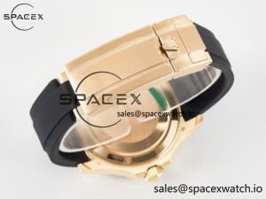 Yacht-Master 126655 ARF RG/Tungsten1:1 Best Edition on Oysterflex Rubber Strap VR3235(Gain Weight ) - Image 15