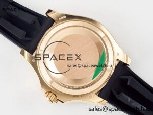 Yacht-Master 126655 ARF RG/Tungsten1:1 Best Edition on Oysterflex Rubber Strap VR3235(Gain Weight ) - Image 16