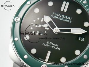 PAM1287 V TTF 1:1 Best Edition Green Dial on Green Nylon Strap P900 - Image 11