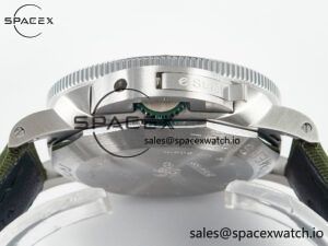 PAM1287 V TTF 1:1 Best Edition Green Dial on Green Nylon Strap P900 - Image 15
