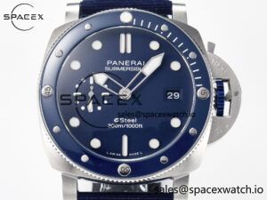 PAM1289 V TTF 1:1 Best Edition Blue Dial on Blue Nylon Strap P900 - Image 2