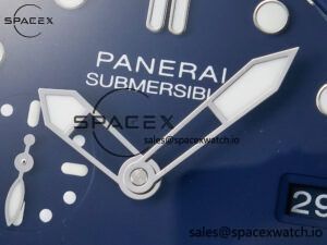 PAM1289 V TTF 1:1 Best Edition Blue Dial on Blue Nylon Strap P900 - Image 10