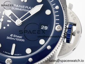 PAM1289 V TTF 1:1 Best Edition Blue Dial on Blue Nylon Strap P900 - Image 11