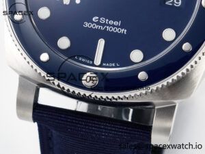 PAM1289 V TTF 1:1 Best Edition Blue Dial on Blue Nylon Strap P900 - Image 13
