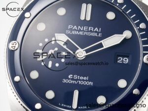 PAM1289 V TTF 1:1 Best Edition Blue Dial on Blue Nylon Strap P900 - Image 9
