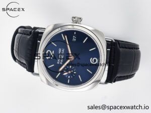 PAM1293 Radiomir 40mm TTF 1:1 Best Edition Blue Dial on Blue Leather Strap P900 - Image 7