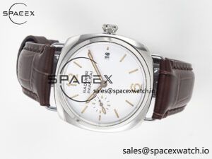 PAM1292 Radiomir 40mm TTF 1:1 Best Edition White Dial on Brown Leather Strap P900 - Image 7