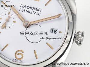 PAM1292 Radiomir 40mm TTF 1:1 Best Edition White Dial on Brown Leather Strap P900 - Image 10
